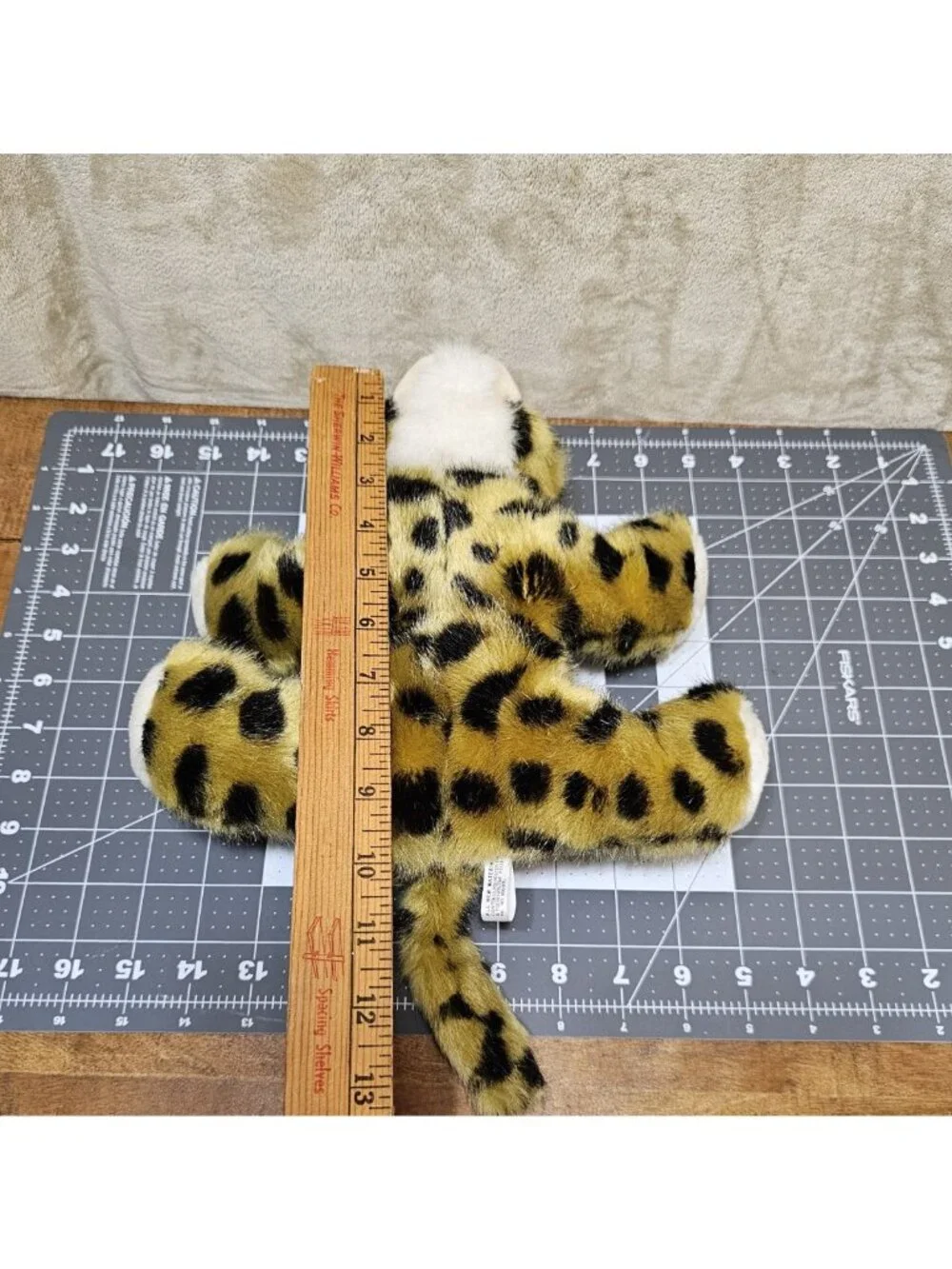 Steven Smith Brooklyn New York Baby Cheetah Leopard Cat  Soft Plush Animal  Toy